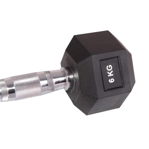 HANTLA GUMOWA HEX 6 KG ENERO FIT HANTLA GUMOWA HEX 6 KG ENERO FIT