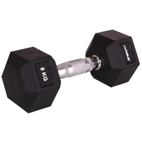 HANTLA GUMOWA HEX 8 KG ENERO FIT HANTLA GUMOWA HEX 8 KG ENERO FIT