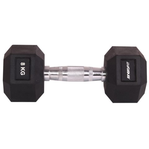 HANTLA GUMOWA HEX 8 KG ENERO FIT HANTLA GUMOWA HEX 8 KG ENERO FIT