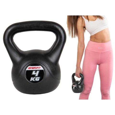 HANTLA KOMPOZYTOWA KETTLEBELL 4 KG ODWAŻNIK ENERO FIT HANTLA KOMPOZYTOWA KETTLEBELL 4 KG ODWAŻNIK ENERO FIT