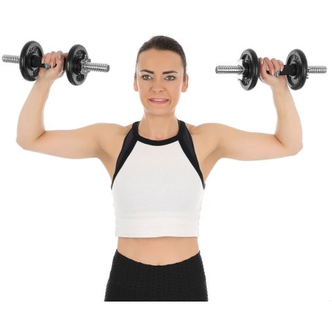 HANTLA ŻELIWNA 19 KG ( 2x9.5 KG ) WALIZKA ENERO FIT HANTLA ŻELIWNA 19 KG ( 2x9.5 KG ) WALIZKA ENERO FIT