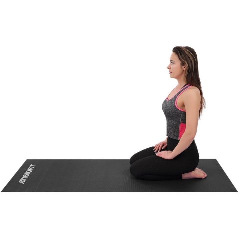 MATA DO JOGI ANTYPOŚLIZGOWA 173X61X0,3CM CZARNA ENERO FIT MATA DO JOGI ANTYPOŚLIZGOWA 173X61X0,3CM CZARNA ENERO FIT