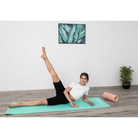 MATA DO JOGI I FITNESS TPE ANTYPOŚLIZGOWA MIĘTOWO-SZARA ENERO FIT MATA DO JOGI I FITNESS TPE ANTYPOŚLIZGOWA MIĘTOWO-SZARA ENERO FIT