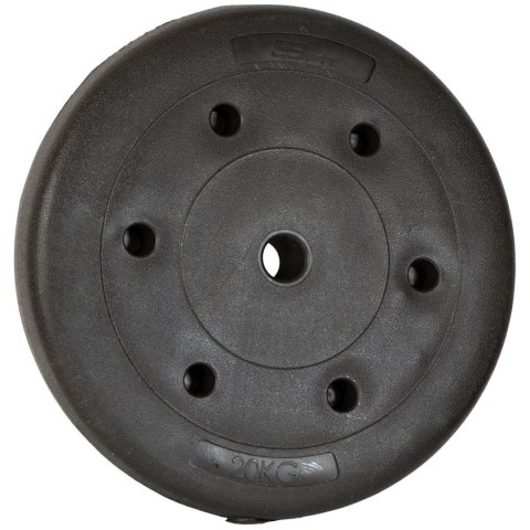 OBCIĄŻENIE BETONOWE 20 KG ENERO FIT fi29,5 OBCIĄŻENIE BETONOWE 20 KG ENERO FIT fi29,5
