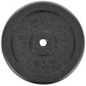OBCIĄŻENIE ŻELIWNE CZARNE 15 KG ENERO FIT fi26,5