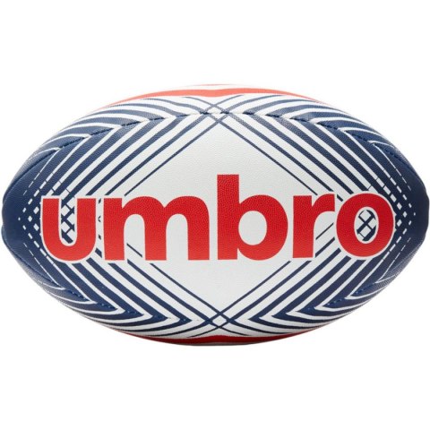 PIŁKA DO RUGBY UMBRO 26760U R.5 white/red/navy PIŁKA DO RUGBY UMBRO 26760U R.5 white/red/navy