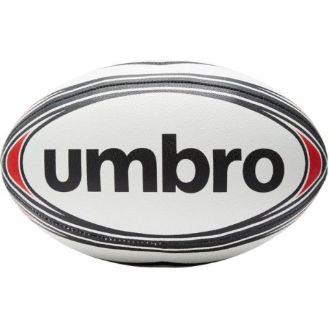 PIŁKA DO RUGBY UMBRO 26763U R.4 white/red/black PIŁKA DO RUGBY UMBRO 26763U R.4 white/red/black