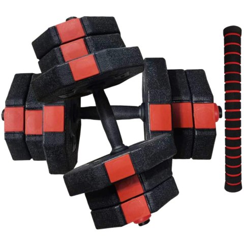 REGULOWANE HANTLE TRENINGOWE 2x10KG Z FUNKCJĄ SZTANGI ENERO FIT REGULOWANE HANTLE TRENINGOWE 2x10KG Z FUNKCJĄ SZTANGI ENERO FIT