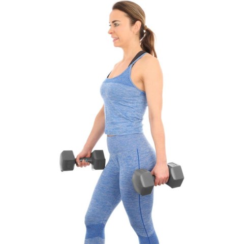ZESTAW HANTLI KOMPOZYTOWYCH 2x4 KG ENERO FIT ZESTAW HANTLI KOMPOZYTOWYCH 2x4 KG ENERO FIT