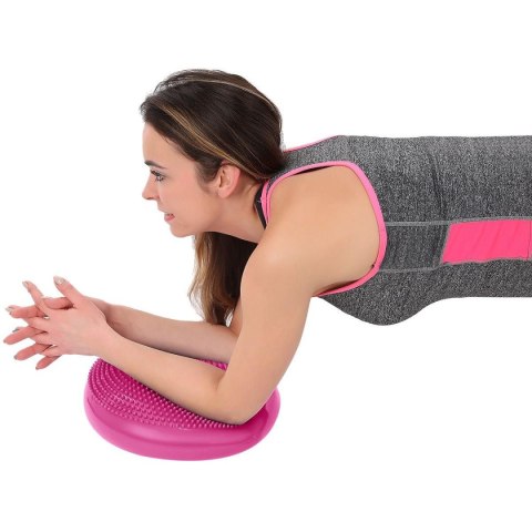 DYSK PODUSZKA SENSOMOTORYCZNA Z POMPKĄ 33CM CZARNY ENERO FIT DYSK PODUSZKA SENSOMOTORYCZNA Z POMPKĄ 33CM CZARNY ENERO FIT