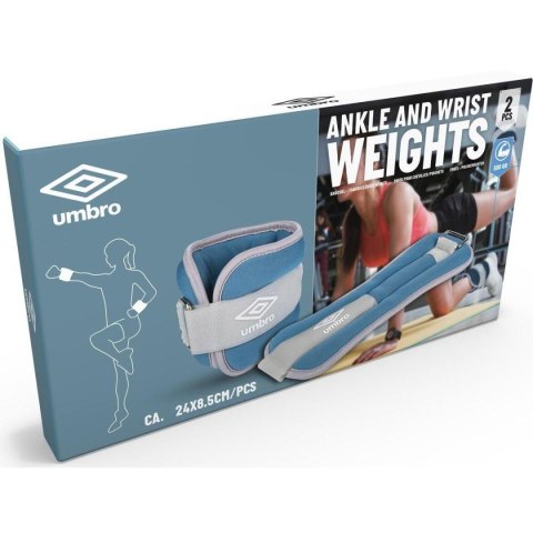OBCIĄŻENIE NA PRZEGUBY NEOPRENOWE SOFT 1KG (2x0,5KG) UMBRO OBCIĄŻENIE NA PRZEGUBY NEOPRENOWE SOFT 1KG (2x0,5KG) UMBRO