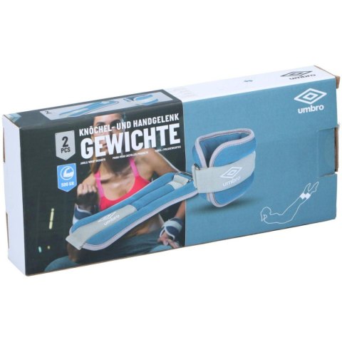 OBCIĄŻENIE NA PRZEGUBY NEOPRENOWE SOFT 1KG (2x0,5KG) UMBRO OBCIĄŻENIE NA PRZEGUBY NEOPRENOWE SOFT 1KG (2x0,5KG) UMBRO