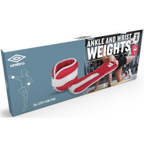 OBCIĄŻENIE NA PRZEGUBY NEOPRENOWE SOFT 2KG (2x1KG) UMBRO OBCIĄŻENIE NA PRZEGUBY NEOPRENOWE SOFT 2KG (2x1KG) UMBRO