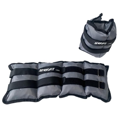 OBCIĄŻENIE NA PRZEGUBY SZARE 4KG (2x2KG) ENERO FIT OBCIĄŻENIE NA PRZEGUBY SZARE 4KG (2x2KG) ENERO FIT