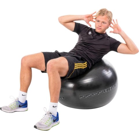 PIŁKA DO ĆWICZEŃ FITNESS 65CM CZARNA PURE 2 IMPROVE PIŁKA DO ĆWICZEŃ FITNESS 65CM CZARNA PURE 2 IMPROVE