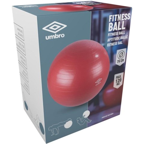 PIŁKA FITNESS 75CM RED UMBRO PIŁKA FITNESS 75CM RED UMBRO