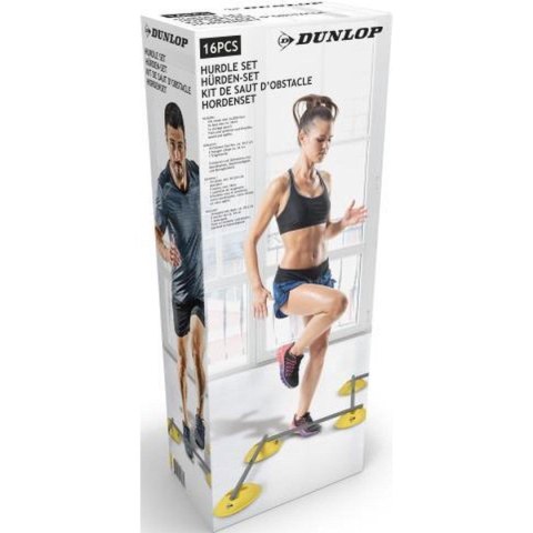 PŁOTKI TRENINGOWE PRZESZKODY DO ĆWICZEŃ 16SZT DUNLOP PŁOTKI TRENINGOWE PRZESZKODY DO ĆWICZEŃ 16SZT DUNLOP