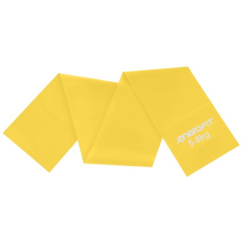 TAŚMA TRENINGOWA DO ĆWICZEŃ PILATES 2000x150x0,25MM 5-8KG ŻÓŁTA TAŚMA TRENINGOWA DO ĆWICZEŃ PILATES 2000x150x0,25MM 5-8KG ŻÓŁTA