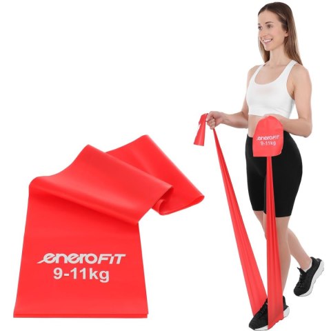 TAŚMA TRENINGOWA DO ĆWICZEŃ PILATES 2000x150x0,30MM 9-11KG CZERWONA TAŚMA TRENINGOWA DO ĆWICZEŃ PILATES 2000x150x0,30MM 9-11KG CZERWONA