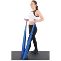 TAŚMA TRENINGOWA DO ĆWICZEŃ PILATES 2000x150x0,40MM 10-15KG ZIELONA