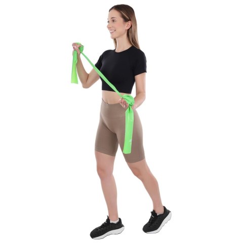 TAŚMA TRENINGOWA DO ĆWICZEŃ PILATES 2000x150x0,40MM 10-15KG ZIELONA TAŚMA TRENINGOWA DO ĆWICZEŃ PILATES 2000x150x0,40MM 10-15KG ZIELONA