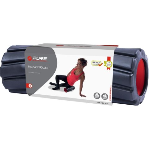 WAŁEK ROLLER DO ĆWICZEŃ 36x14CM MEDIUM CZARNY PURE 2 IMPROVE WAŁEK ROLLER DO ĆWICZEŃ 36x14CM MEDIUM CZARNY PURE 2 IMPROVE