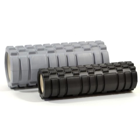 WAŁEK ROLLER DO ĆWICZEŃ DUO SZARY 33/14 I CZARNY 30/9,5cm ENERO FIT WAŁEK ROLLER DO ĆWICZEŃ DUO SZARY 33/14 I CZARNY 30/9,5cm ENERO FIT