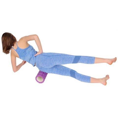 WAŁEK ROLLER DO ĆWICZEŃ FIOLETOWY 14x33CM 930G ENERO FIT WAŁEK ROLLER DO ĆWICZEŃ FIOLETOWY 14x33CM 930G ENERO FIT