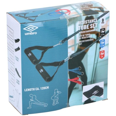 ZESTAW 3 GUM OPOROWYCH DO ĆWICZEŃ CROSSFIT Z TRZEMA RODZAJAMU UCHWYTÓW UMBRO ZESTAW 3 GUM OPOROWYCH DO ĆWICZEŃ CROSSFIT Z TRZEMA RODZAJAMU UCHWYTÓW UMBRO