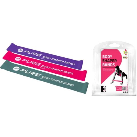 ZESTAW GUM DO ĆWICZEŃ FITNESS CROSSFIT MINI BAND 3SZT WOMEN PURE 2 IMPROVE ZESTAW GUM DO ĆWICZEŃ FITNESS CROSSFIT MINI BAND 3SZT WOMEN PURE 2 IMPROVE