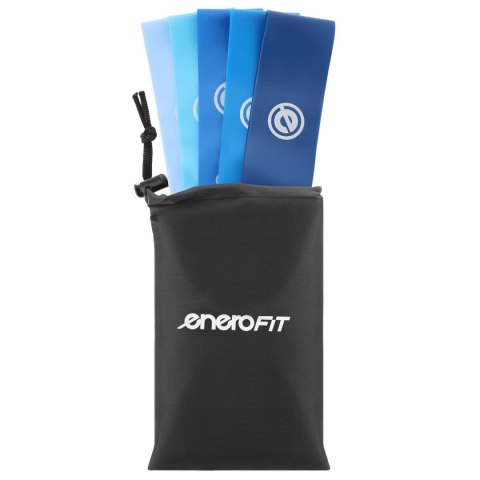 ZESTAW GUM DO ĆWICZEŃ FITNESS CROSSFIT MINI BLUE BAND 5W1 ENERO FIT ZESTAW GUM DO ĆWICZEŃ FITNESS CROSSFIT MINI BLUE BAND 5W1 ENERO FIT