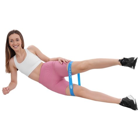 ZESTAW GUM DO ĆWICZEŃ FITNESS CROSSFIT MINI BLUE BAND 5W1 ENERO FIT ZESTAW GUM DO ĆWICZEŃ FITNESS CROSSFIT MINI BLUE BAND 5W1 ENERO FIT
