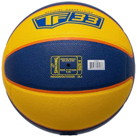 PIŁKA DO KOSZYKÓWKI SPALDING TF-33 R.6 OFFICIAL COMPETITION PIŁKA DO KOSZYKÓWKI SPALDING TF-33 R.6 OFFICIAL COMPETITION