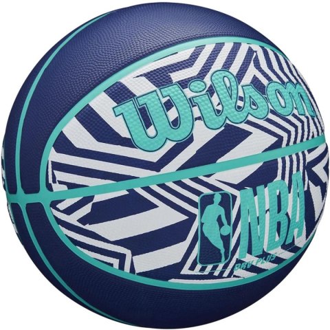 PIŁKA DO KOSZYKÓWKI WILSON NBA DRV PLUS DAZZLE CAMO BSKT INDIGO R.6 PIŁKA DO KOSZYKÓWKI WILSON NBA DRV PLUS DAZZLE CAMO BSKT INDIGO R.6