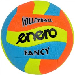 PIŁKA SIATKOWA PLAŻOWA FANCY ENERO NIEBIESKI ŻÓŁTY POMARAŃCZOWY