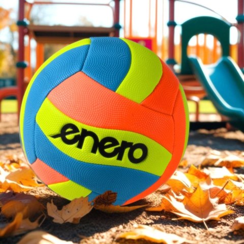 PIŁKA SIATKOWA PLAŻOWA FANCY ENERO NIEBIESKI ŻÓŁTY POMARAŃCZOWY PIŁKA SIATKOWA PLAŻOWA FANCY ENERO NIEBIESKI ŻÓŁTY POMARAŃCZOWY