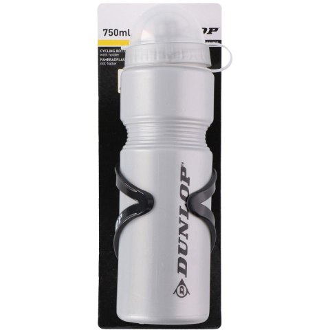 BIDON ROWEROWY DUNLOP 750ML Z KOSZYKIEM SREBRNY BIDON ROWEROWY DUNLOP 750ML Z KOSZYKIEM SREBRNY