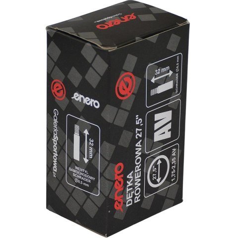 DĘTKA ROWEROWA ENERO 27,5x1,75-2,35 AV 8.5x32MM DĘTKA ROWEROWA ENERO 27,5x1,75-2,35 AV 8.5x32MM