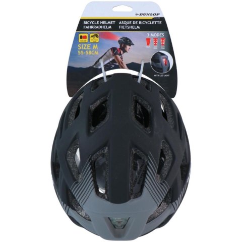 KASK ROWEROWY MTB DUNLOP 6xLED R.L KASK ROWEROWY MTB DUNLOP 6xLED R.L
