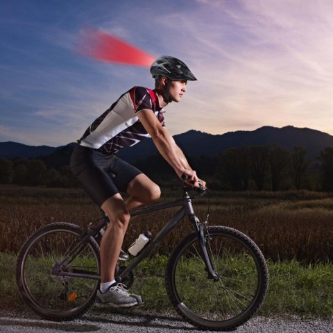 KASK ROWEROWY MTB DUNLOP 6xLED R.L KASK ROWEROWY MTB DUNLOP 6xLED R.L