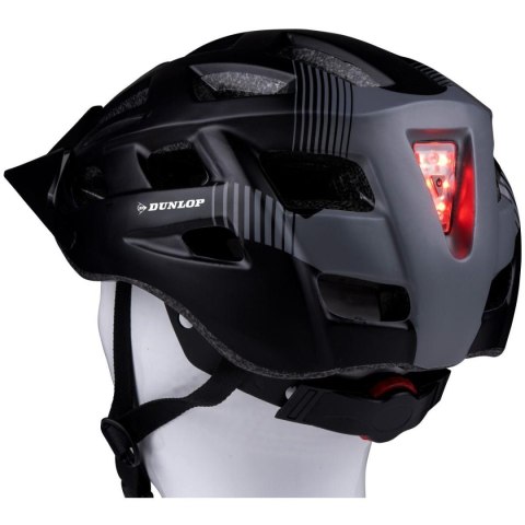 KASK ROWEROWY MTB DUNLOP 6xLED R.L KASK ROWEROWY MTB DUNLOP 6xLED R.L