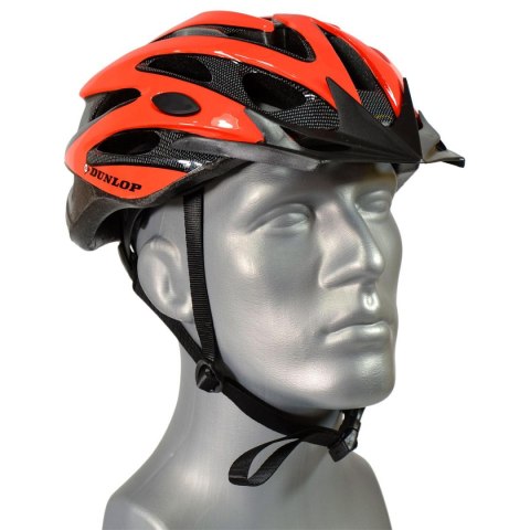 KASK ROWEROWY REGULOWANY DUNLOP MTB RED R. M (55-58CM) KASK ROWEROWY REGULOWANY DUNLOP MTB RED R. M (55-58CM)