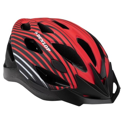 KASK ROWEROWY REGULOWANY DUNLOP R.S CZERWONY KASK ROWEROWY REGULOWANY DUNLOP R.S CZERWONY