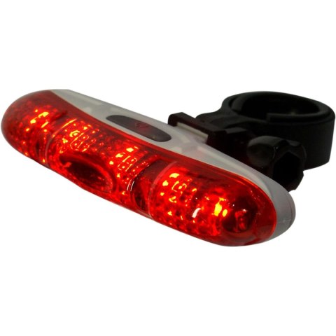 LAMPKA ROWEROWA NA TYŁ 5 LED DUNLOP LAMPKA ROWEROWA NA TYŁ 5 LED DUNLOP