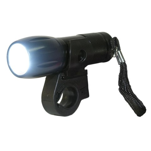 LAMPKA ROWEROWA PRZEDNIA 2w1 DUNLOP 9 LED LAMPKA ROWEROWA PRZEDNIA 2w1 DUNLOP 9 LED