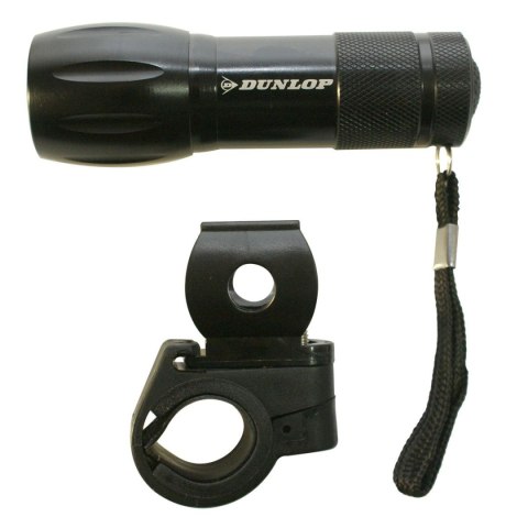 LAMPKA ROWEROWA PRZEDNIA 2w1 DUNLOP 9 LED LAMPKA ROWEROWA PRZEDNIA 2w1 DUNLOP 9 LED