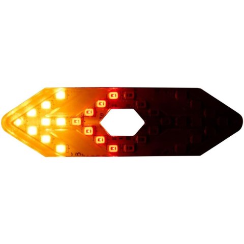 LAMPKA ROWEROWA TYŁ Z SYGNALIZATOREM LED ŁADOWANIE USB DUNLOP LAMPKA ROWEROWA TYŁ Z SYGNALIZATOREM LED ŁADOWANIE USB DUNLOP