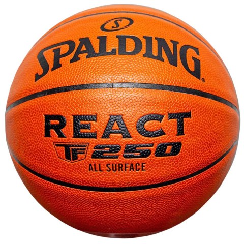 PIŁKA DO KOSZYKÓWKI SPALDING REACT TF-250 R.7 PIŁKA DO KOSZYKÓWKI SPALDING REACT TF-250 R.7