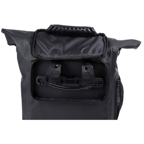 SAKWA PLECAK TORBA ROWEROWA NA TYŁ BAGAŻNIK 4W1 25L CZARNA DUNLOP SAKWA PLECAK TORBA ROWEROWA NA TYŁ BAGAŻNIK 4W1 25L CZARNA DUNLOP