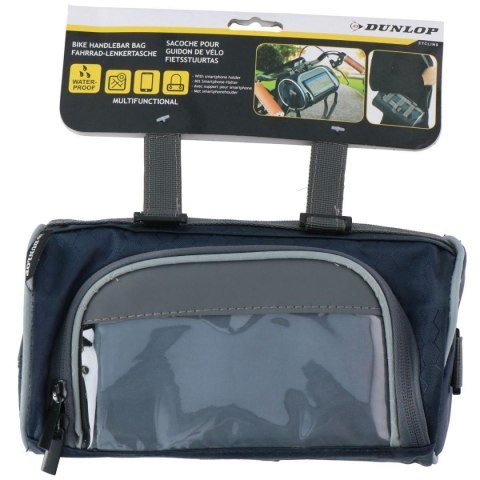 SAKWA TORBA ROWEROWA 2W1 NA KIEROWNICĘ DUNLOP - NAVY SAKWA TORBA ROWEROWA 2W1 NA KIEROWNICĘ DUNLOP - NAVY